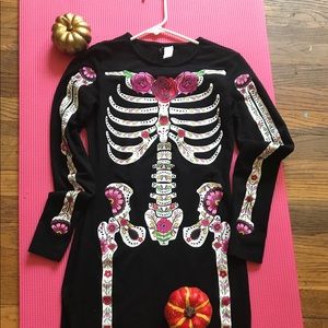 Black Skeleton dress size 4